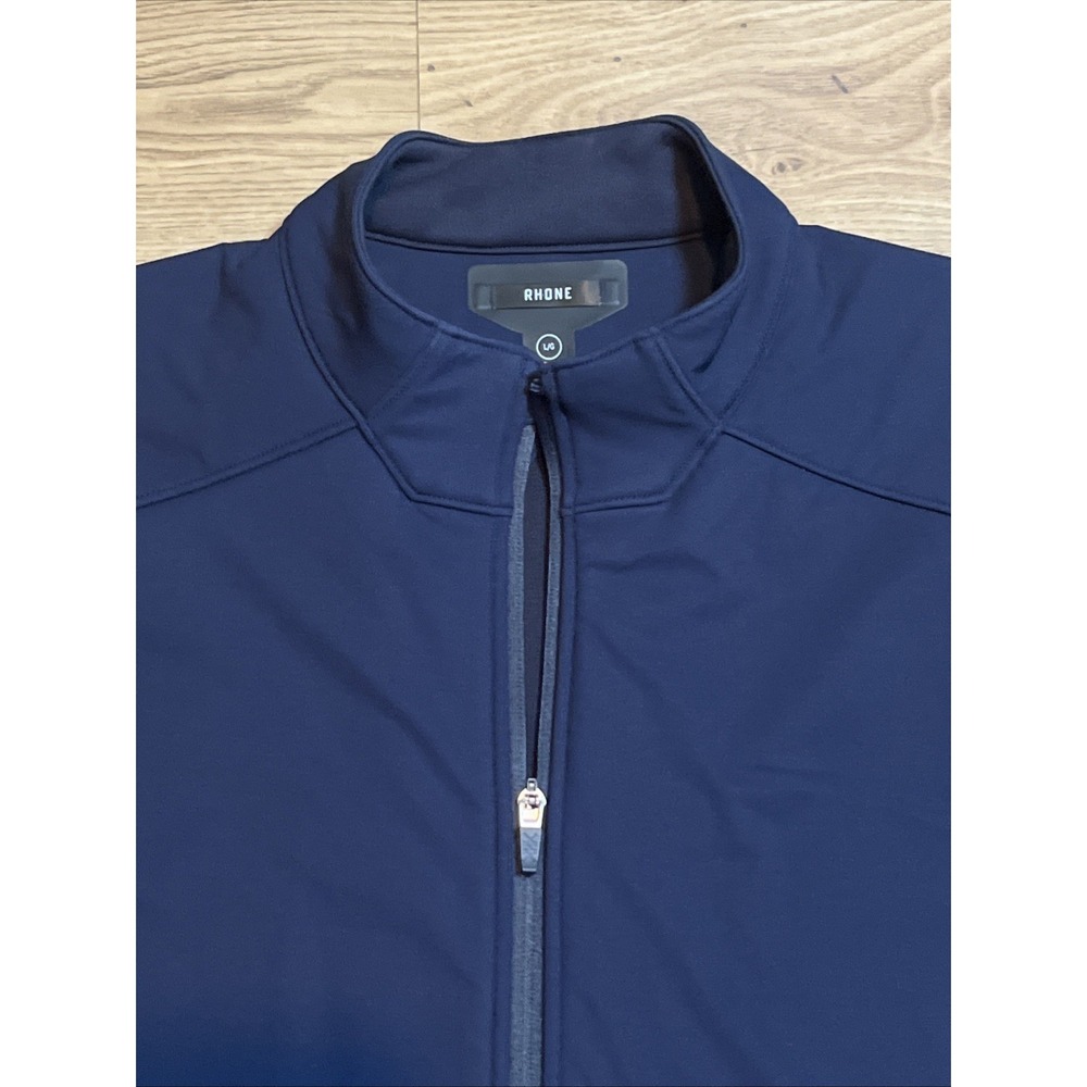 Rhone True North Vest Mens L Navy Gorpcore Technical Outdoor Running Performance - Picture 2 of 14